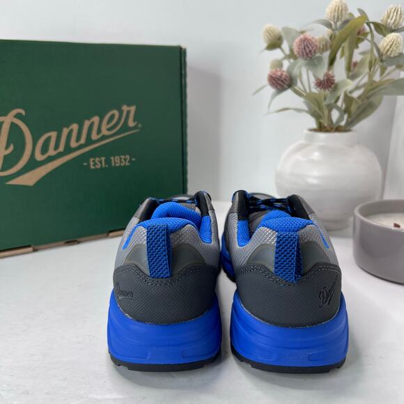 Danner Run Time 3" Composite Non-Metallic Toe Sneaker Gray/Blue 12381 Women 7.5M - Picture 4 of 10